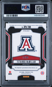 2025 Panini Prizm DP Auto-Purple Ice Tetairoa Mcmillan 8 Auto PSA #DPA-TMN