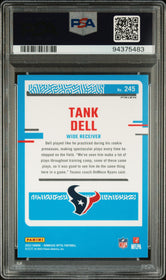 2023 Panini Donruss Optic Purple Shock Tank Dell 10 PSA #245
