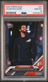 2024 Topps Now Caleb Williams 10 PSA #D1