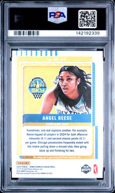 2025 Panini Donruss Wnba Signature Series-Holo Laser Angel Reese 8 PSA #SS-AR