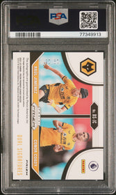 2021 Panini Prizm PL Dual Signatures-Choice C.Coady/R.Jimenez 8 PSA #JC
