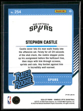 2024-25 Donruss Optic Purple Shock Stephon Castle Rookie #254