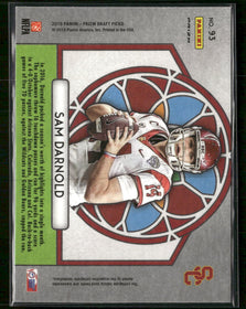 2019 Panini Prizm Draft Picks Prizms Pink Pulsar Sam Darnold #93