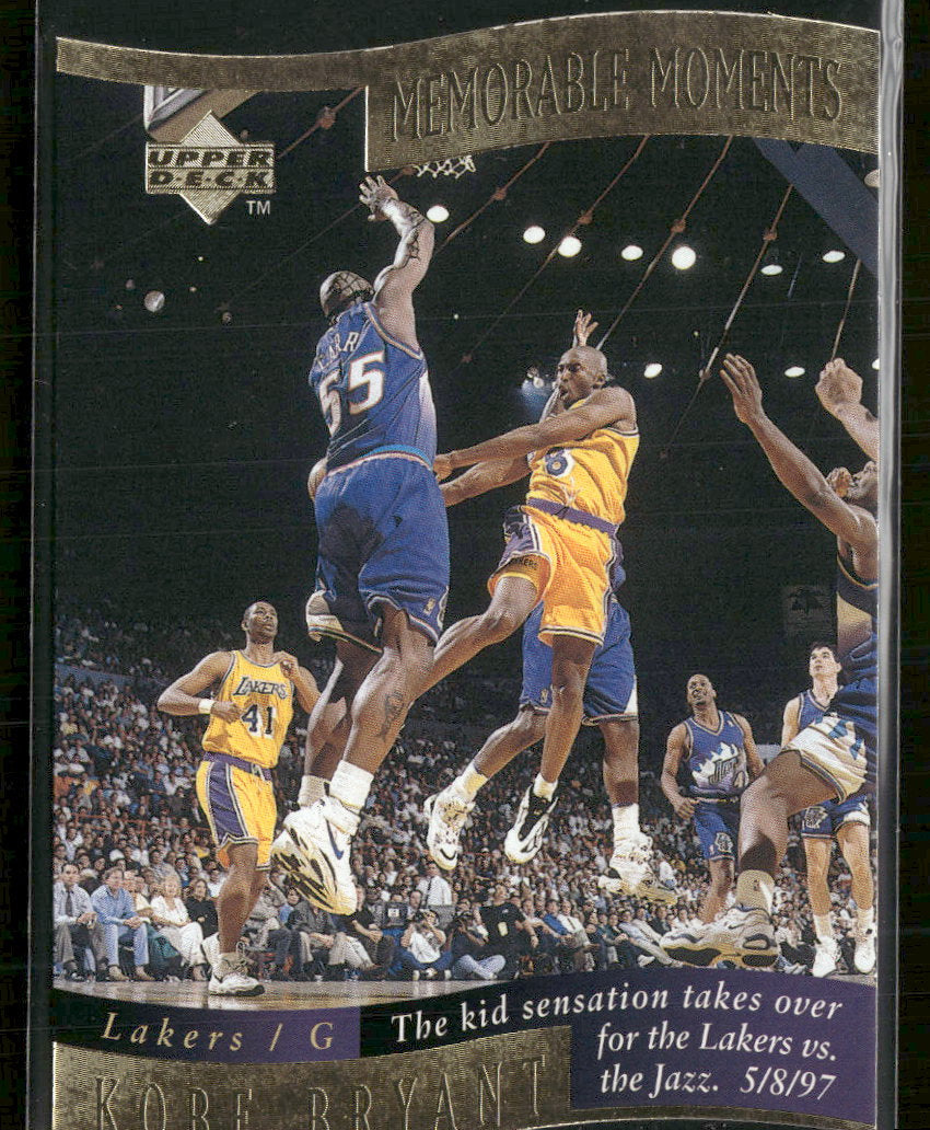 1997-98 Collector's Choice Memorable Moments Kobe Bryant #4