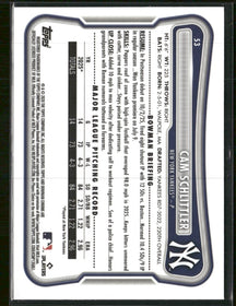 2026 Bowman Chrome Mojo Refractors Cam Schlittler Rookie #53