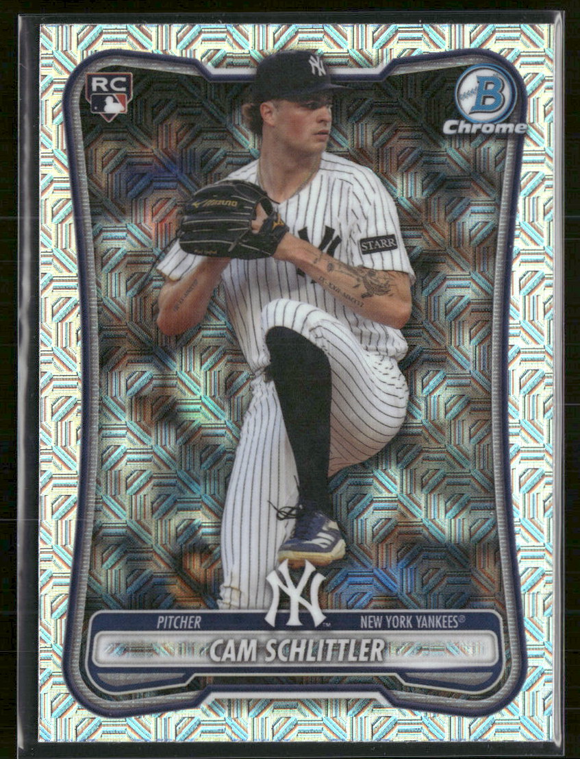 2026 Bowman Chrome Mojo Refractors Cam Schlittler Rookie #53