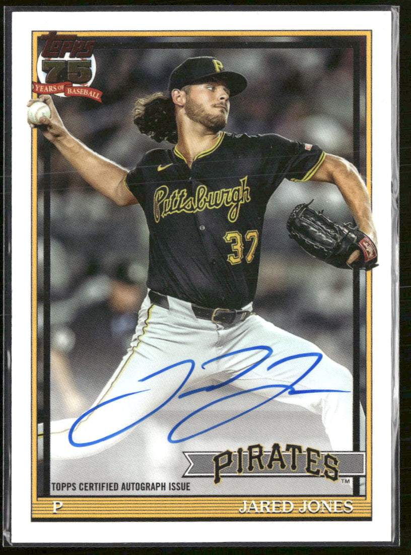 2026 Topps 1991 Topps BB 35th Anniv Auto (Series One) Jared Jones Auto #91A-JJO