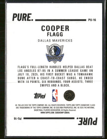 2025-26 Topps Signature Class Pure Cooper Flagg #PU-16