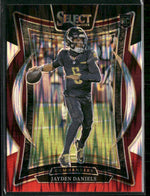 2024 Panini Select Black & Red Prizm Shock Jayden Daniels Rookie #26