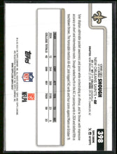 2025 Topps Chrome Football Leather Refractor Tyler Shough Rookie #398