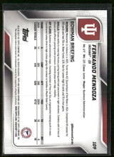 2025 Bowman University Chrome Fernando Mendoza #109