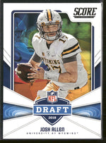 2018 Score NFL Draft Josh Allen #5