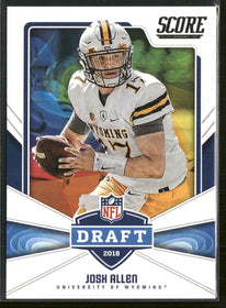 2018 Score NFL Draft Josh Allen #5