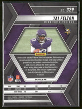 2025 Panini Mosaic Mosaic Genesis Tai Felton Rookie #329