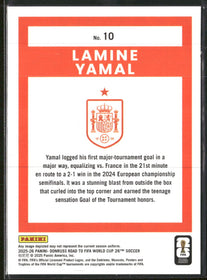 2025-26 Donruss Road to FIFA World Cup Lamine Yamal #10