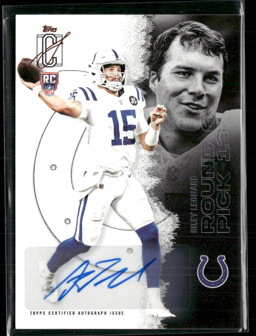 2025 Topps Signature Class Autographs Riley Leonard Rookie Auto #116