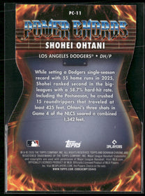 2026 Bowman Power Chords Shohei Ohtani #PC-11