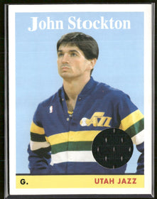 2008-09 Topps 1958-59 Variations Relics John Stockton #166