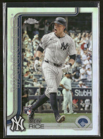 2025 Topps Chrome Refractors Ben Rice Rookie #139
