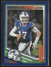 2025 Score Dots Blue Josh Allen #/399 #159