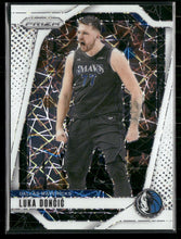 2024-25 Panini Prizm Prizms White Lazer Luka Doncic #/275 #89