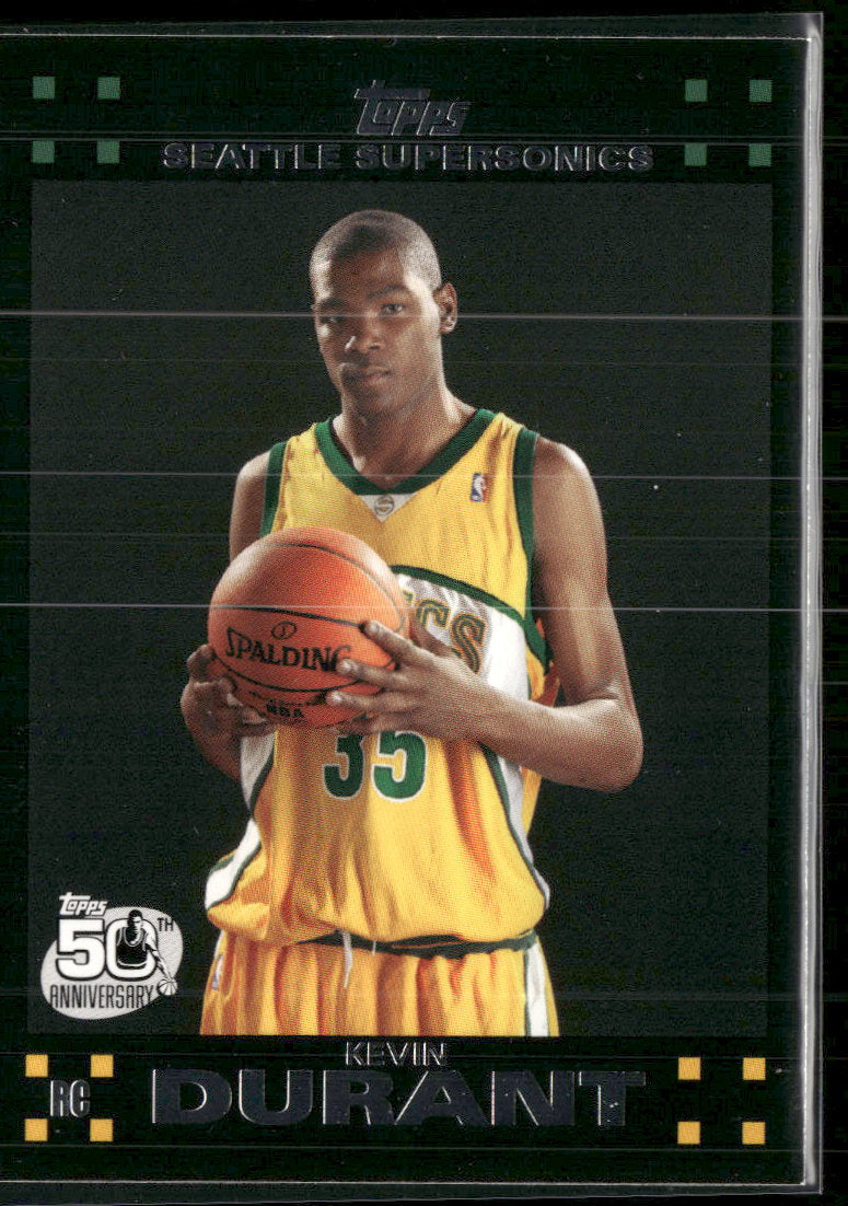 2007-08 Topps Kevin Durant Rookie #112