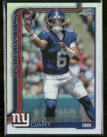 2025 Topps Chrome Refractor Jaxson Dart Rookie #306