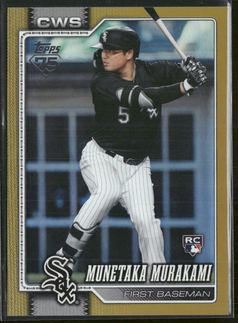2026 Topps Gold Holo Foil Munetaka Murakami Rookie #/50 #503