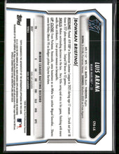 2026 Bowman Chrome Prospect AU Purple Refractors Luis Arana #/250 Auto #CPA-LA