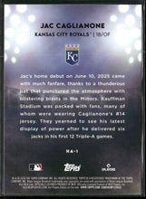 2026 Topps Home Field Advantage Jac Caglianone #HA-1