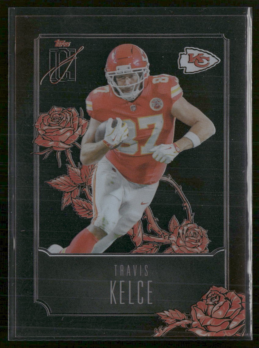 2025 Topps Signature Class Roses Travis Kelce #ROSES-12