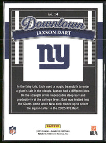 2025 Donruss Downtown! Jaxson Dart #14