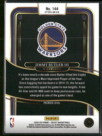2024-25 Panini Select Tiger Prizm Jimmy Butler III #144