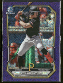 2026 Bowman Chrome Prospects Mojo Purple Refractor Konnor Griffin #/250 #BCP-92