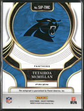 2025 Panini Select Select Signatures Prizm Tetairoa McMillan Auto #SIP-TMC