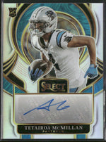 2025 Panini Select Select Signatures Prizm Tetairoa McMillan Auto #SIP-TMC