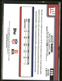 2025 Topps Chrome Black Geometric Refractor Malik Nabers #/10 #225