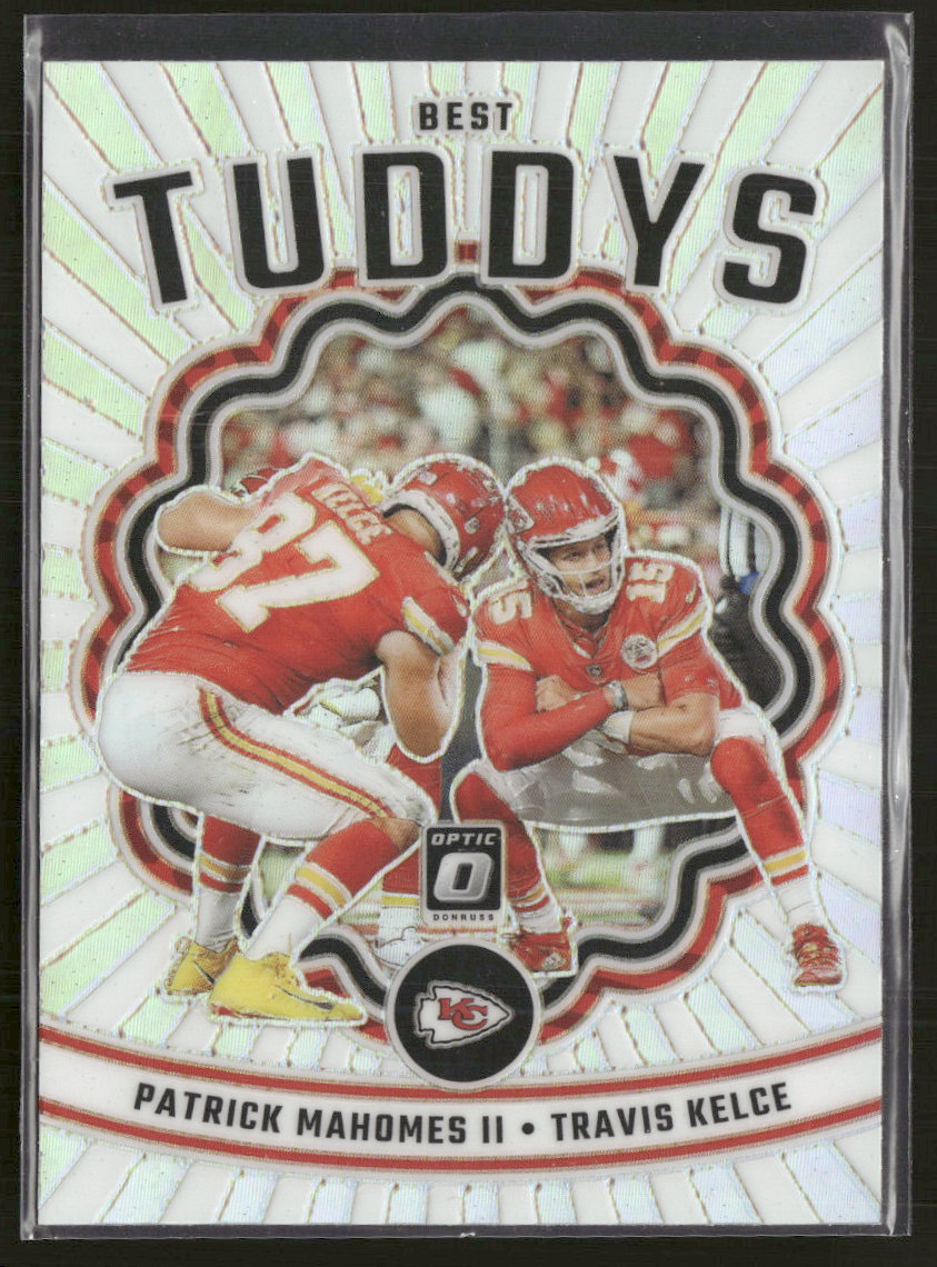 2023 Donruss Optic Best Tuddys Patrick Mahomes II / Travis Kelce #BT-PT