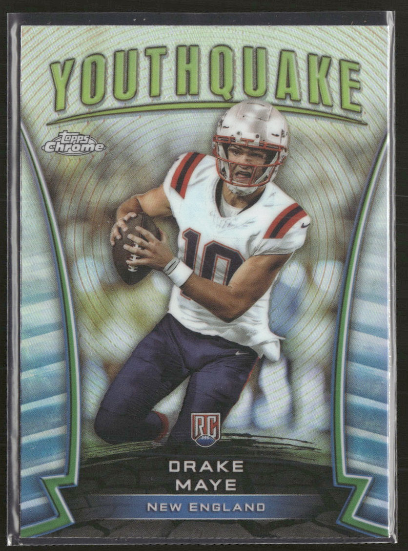 2024 Topps Chrome Youthquake Refractor Drake Maye #Y-2