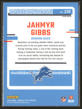 2023 Donruss Optic Green Velocity Jahmyr Gibbs Rookie #236