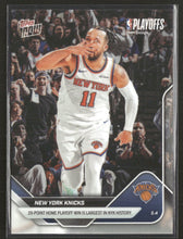 2025-26 Topps Now New York Knicks #293