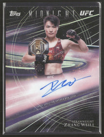 2026 Topps Midnight UFC Horizon Signatures Zhang Weili Auto #HZS-ZW