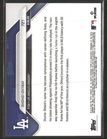 2025 Topps Now Shohei Ohtani #721