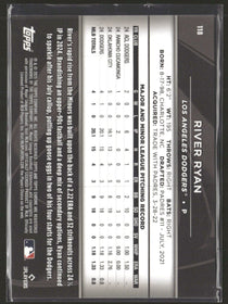 2025 Topps Chrome Black Blue Refractors River Ryan Rookie #/150 #118