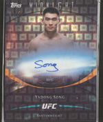 2026 Topps Midnight UFC Base AU Variation Moonrise Yadong Song #/25 Auto #BAV-YS