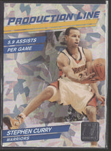 2010-11 Donruss Production Line Cracked Ice Stephen Curry #54