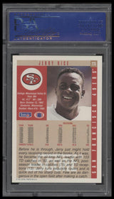 1993 Score Jerry Rice 10 PSA #235