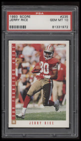 1993 Score Jerry Rice 10 PSA #235