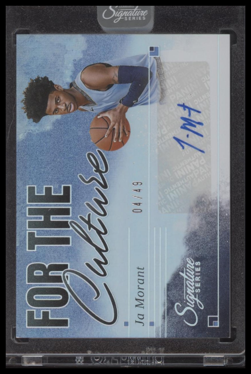 2025-26 Panini Signature Series For the Culture Ja Morant #/49 Auto #FTC-JA