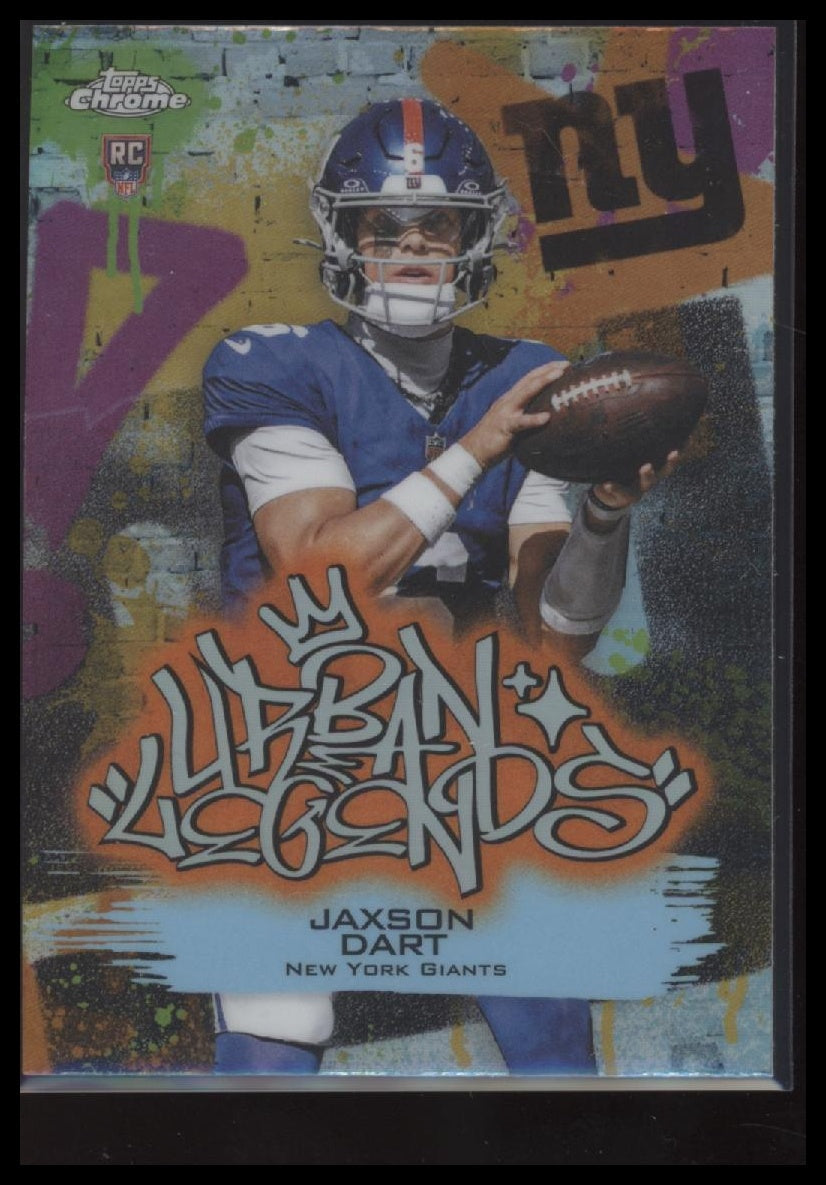 2025 Topps Chrome Urban Legends Jaxson Dart #UL-19